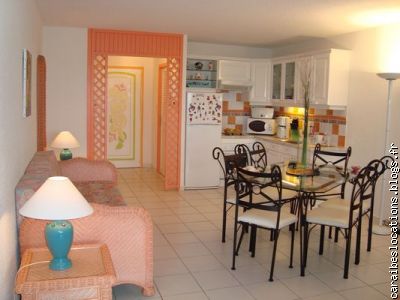 l'entr&eacute; et sa cuisine am&eacute;ricaine